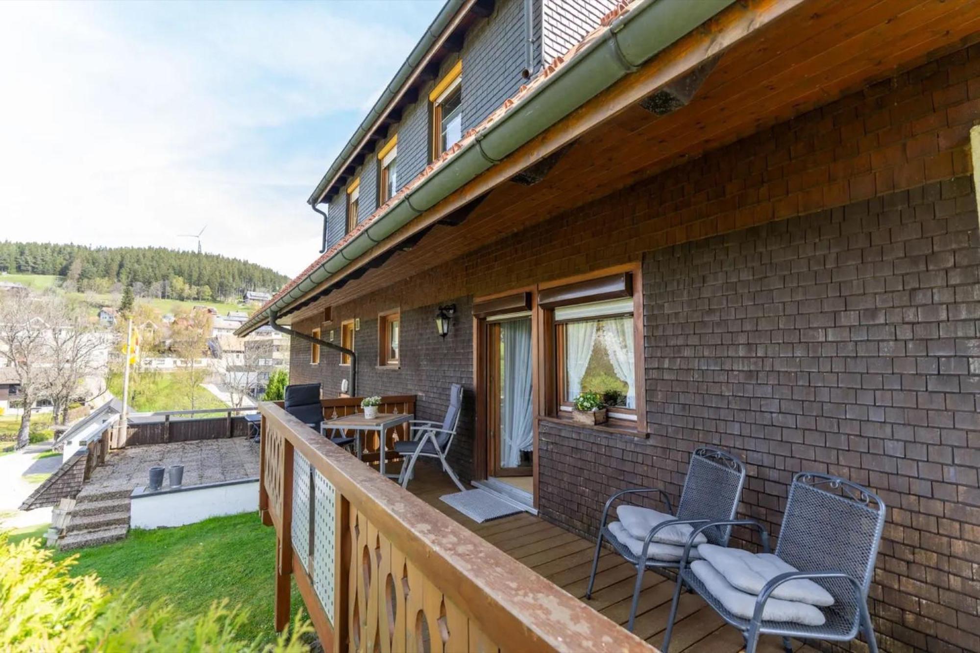 Ferienwohnung Haus Winterberg Schonach im Schwarzwald Exterior foto